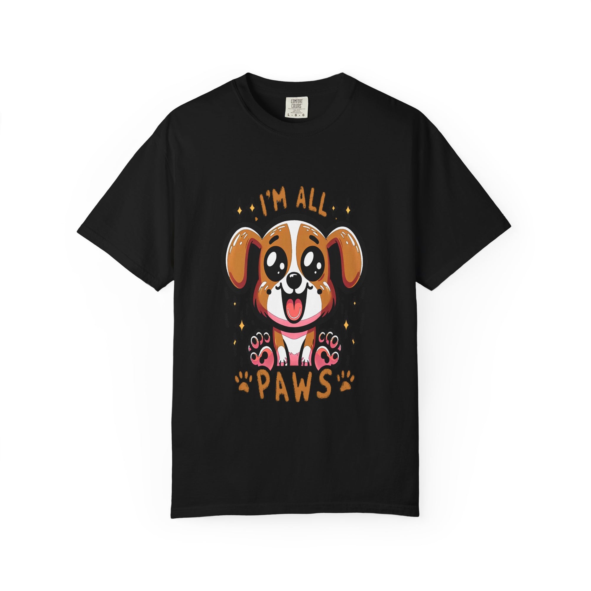 Unisex I'm All Paws Graphic Printed T-shirt