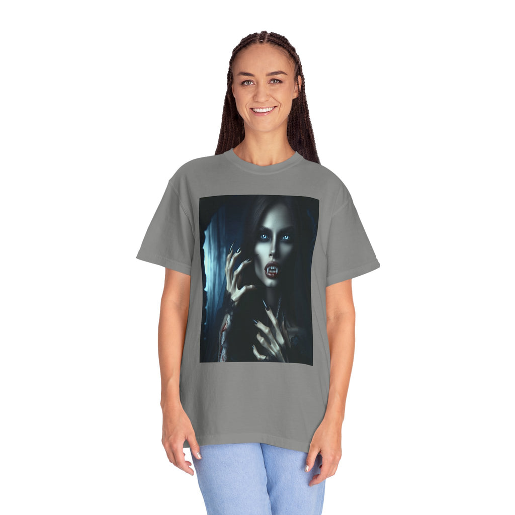 Unisex Vampire Graphic Printed T-shirt