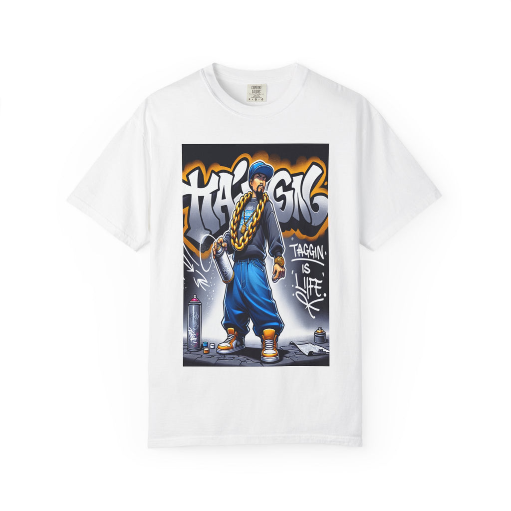 Unisex Taggin is Life Graphic Printed T-shirt