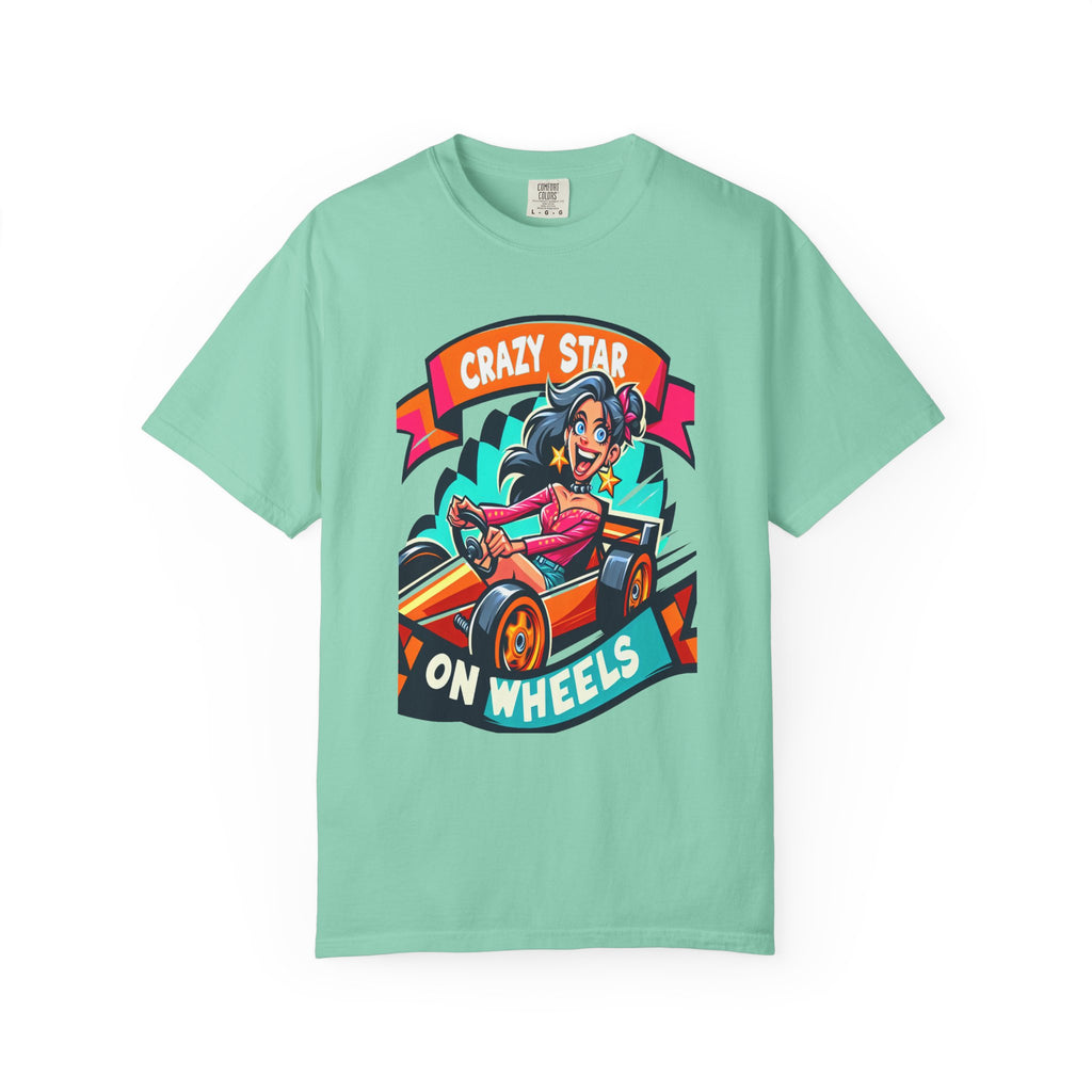 Unisex Crazy Star Graphic Printed T-shirt