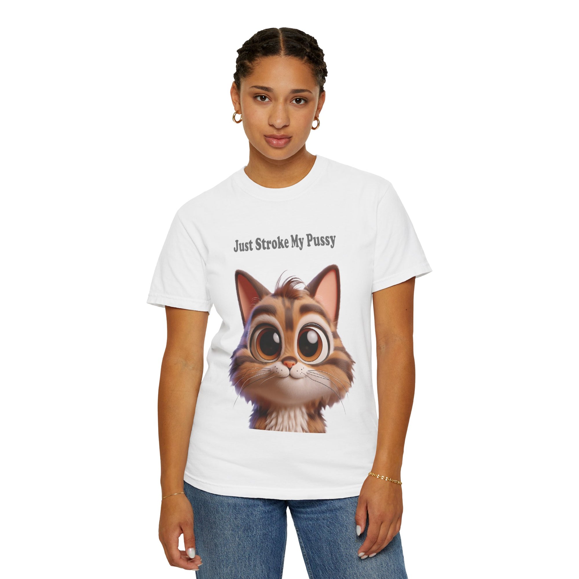 Unisex Stroke My Pussy Graphic Printed T-shirt