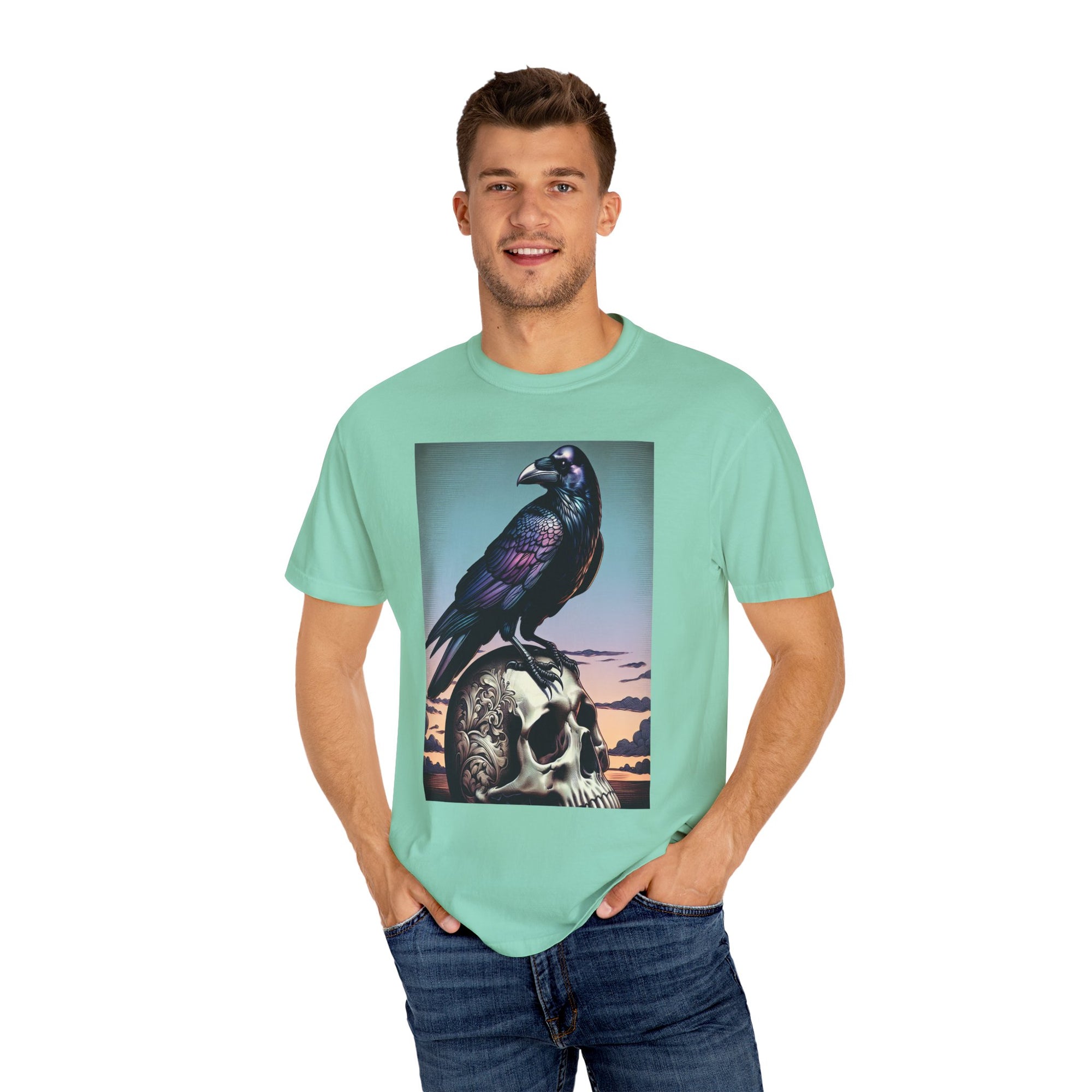 Unisex Skull Graphic Printed T-shirt