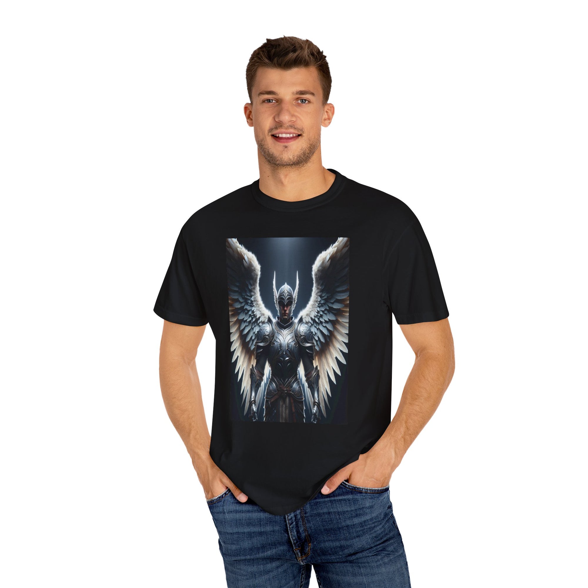 Unisex Warrior Angel Graphic Printed T-shirt