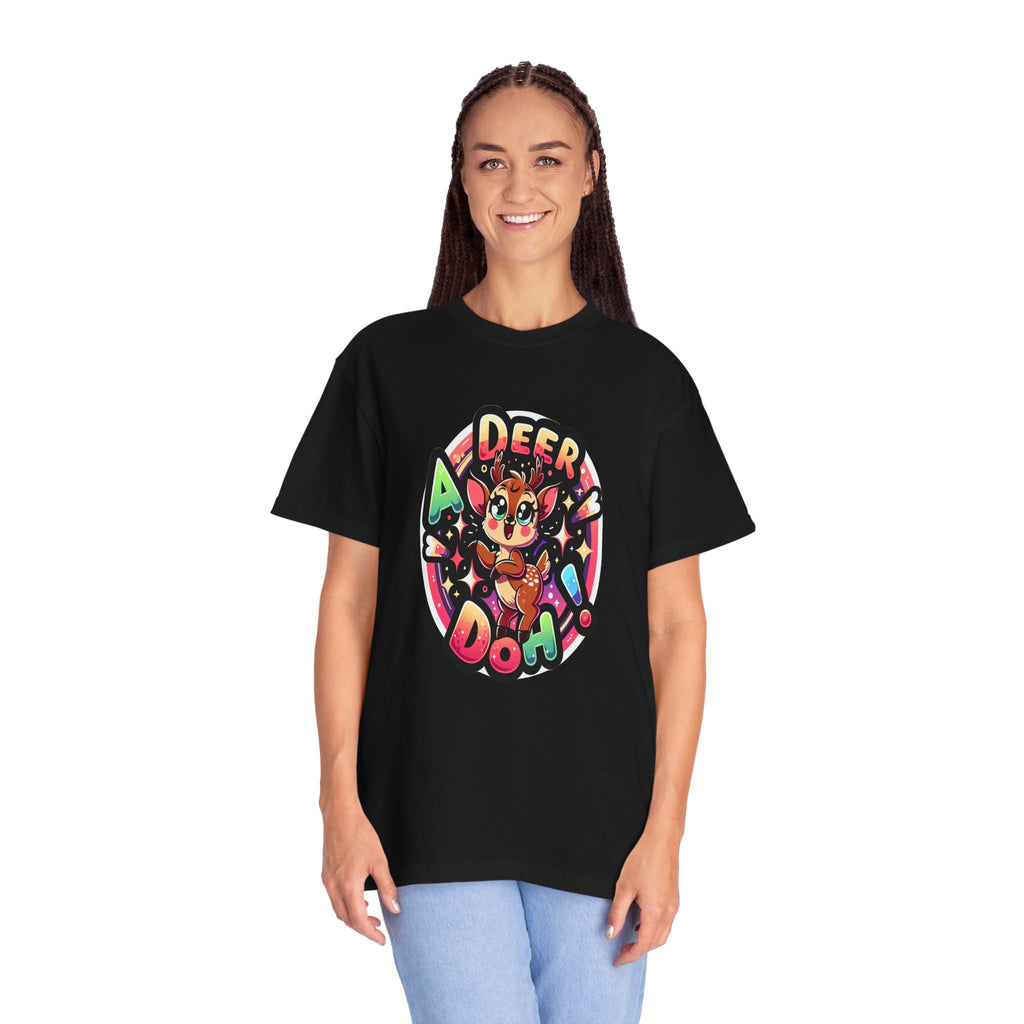 Unisex Deer a Doh Graphic Printed T-shirt