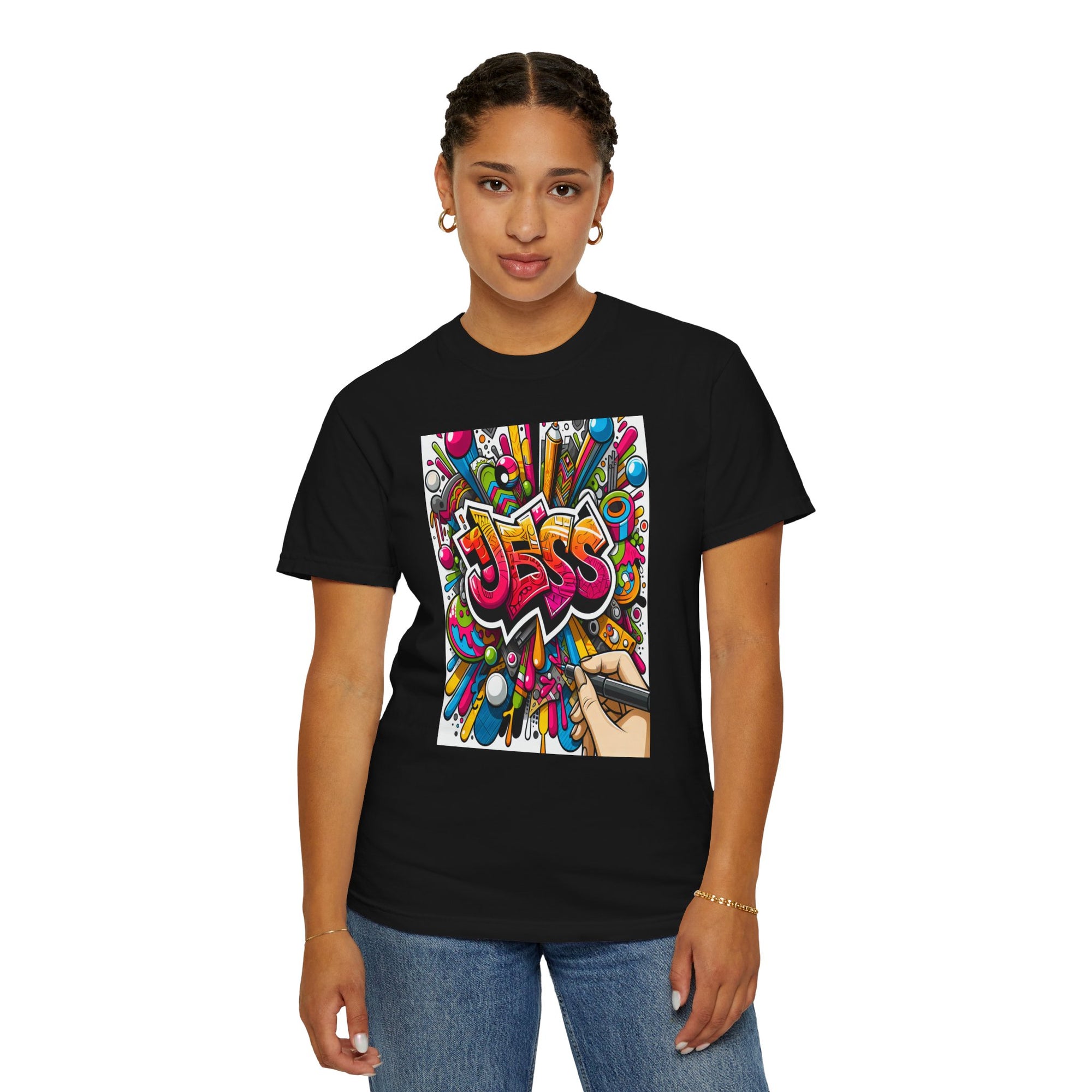 Unisex Name Jess Graphic Printed T-shirt