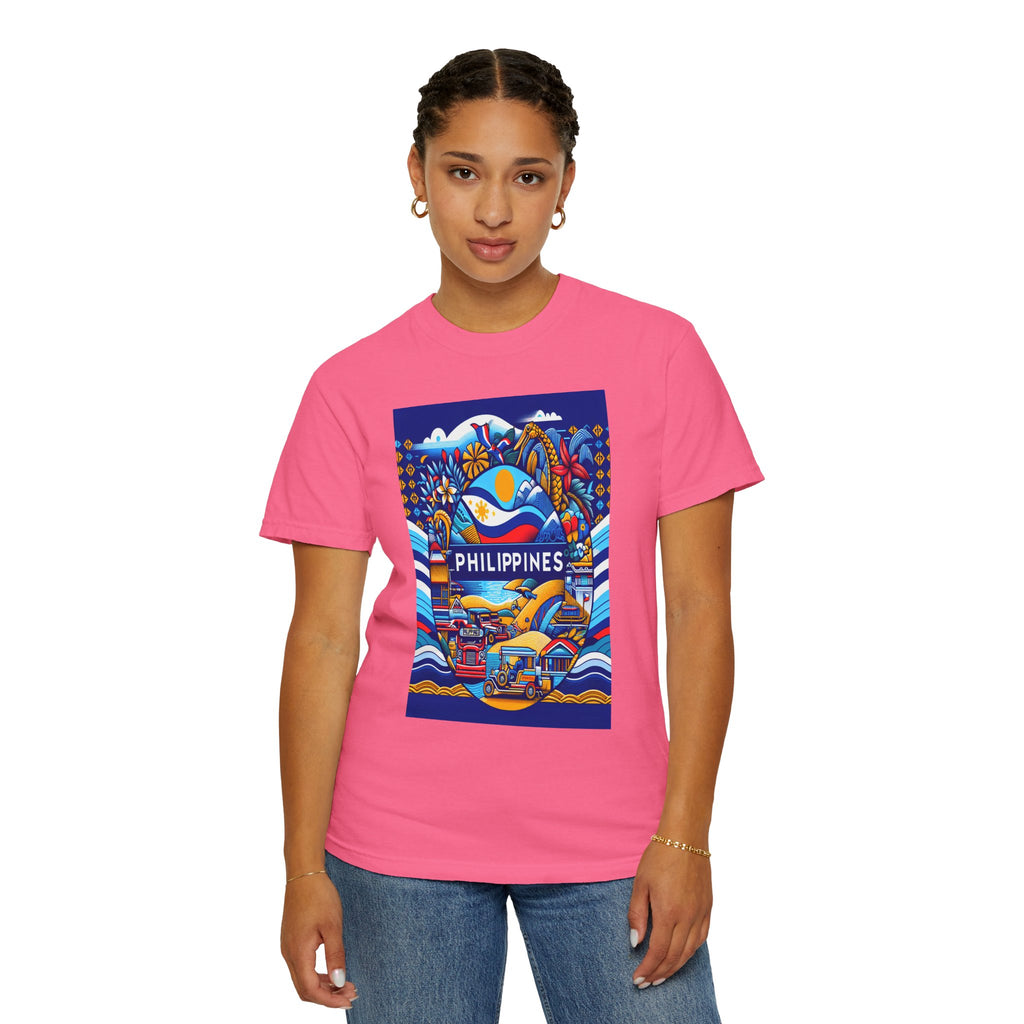 Unisex Phillipines Printed T-shirt