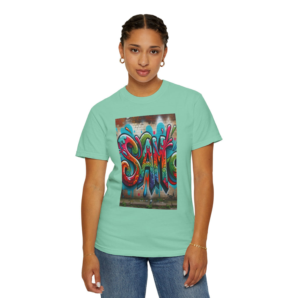 Unisex Name Sam Graphic Printed T-shirt