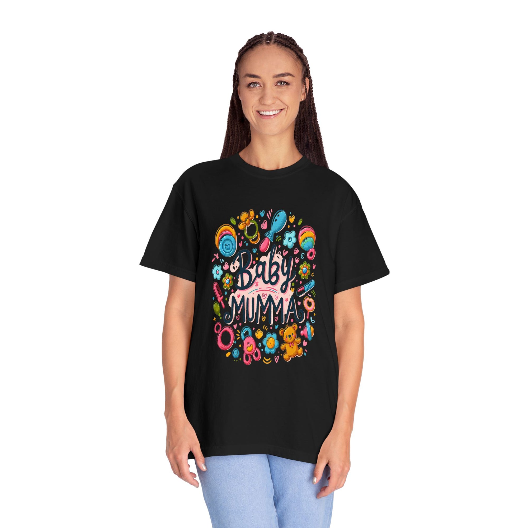 Unisex Garment-Dyed Baby Mumma T-shirt