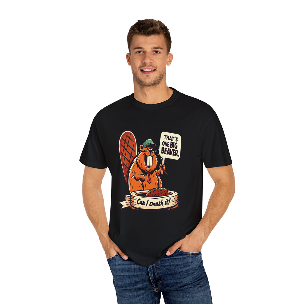 Unisex Big Beaver Graphic Printed T-shirt