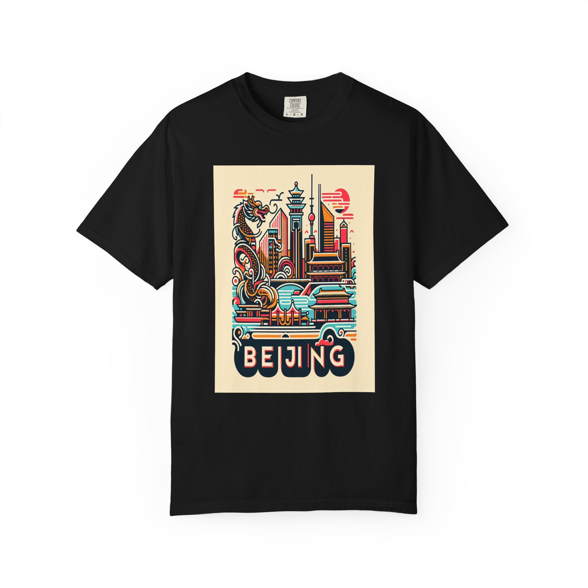 Unisex Beijing Printed T-shirt