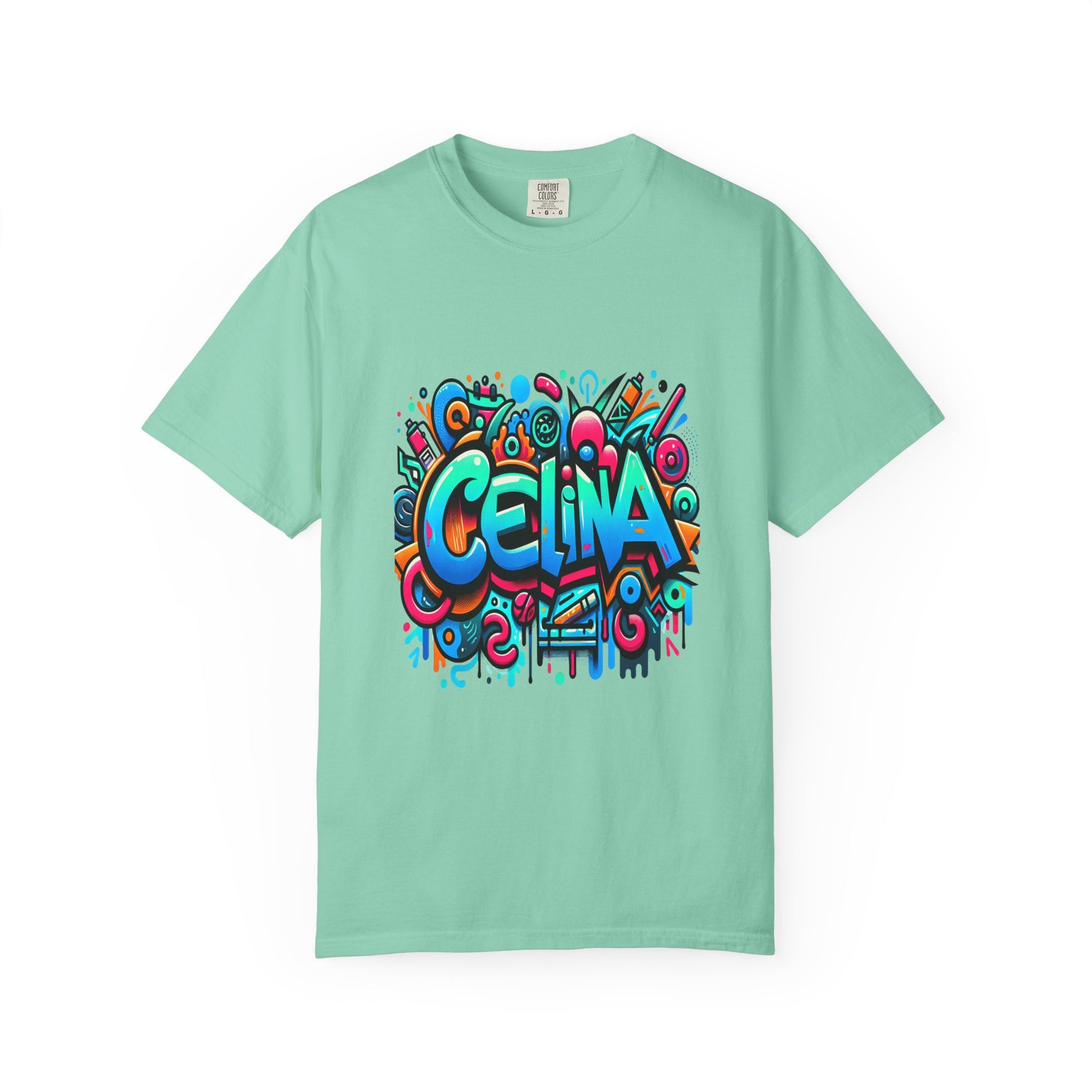 Unisex Name Celina Graphic Printed T-shirt