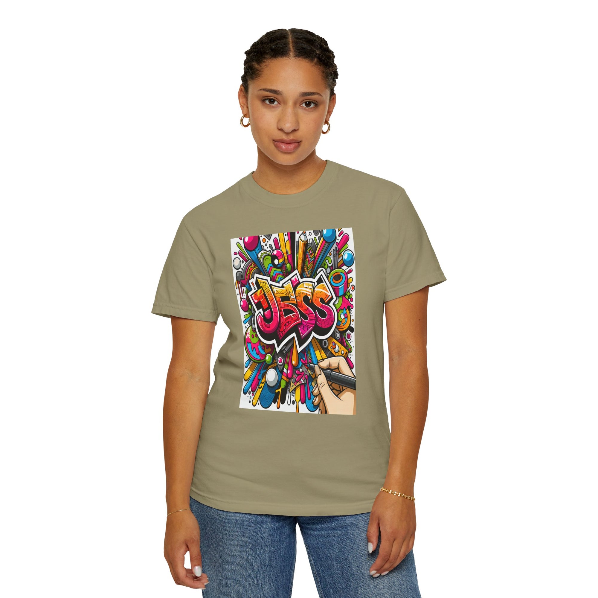 Unisex Name Jess Graphic Printed T-shirt