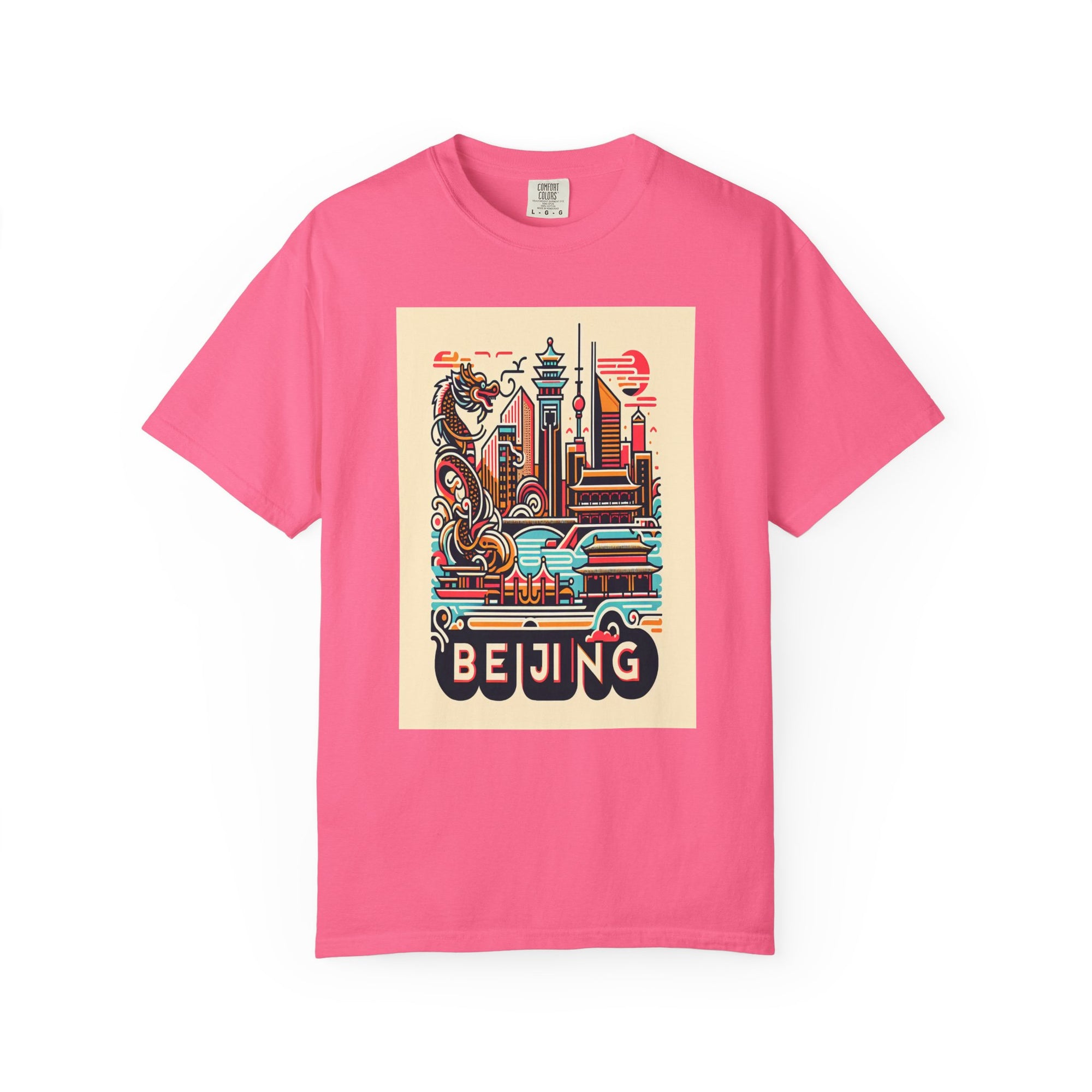Unisex Beijing Printed T-shirt