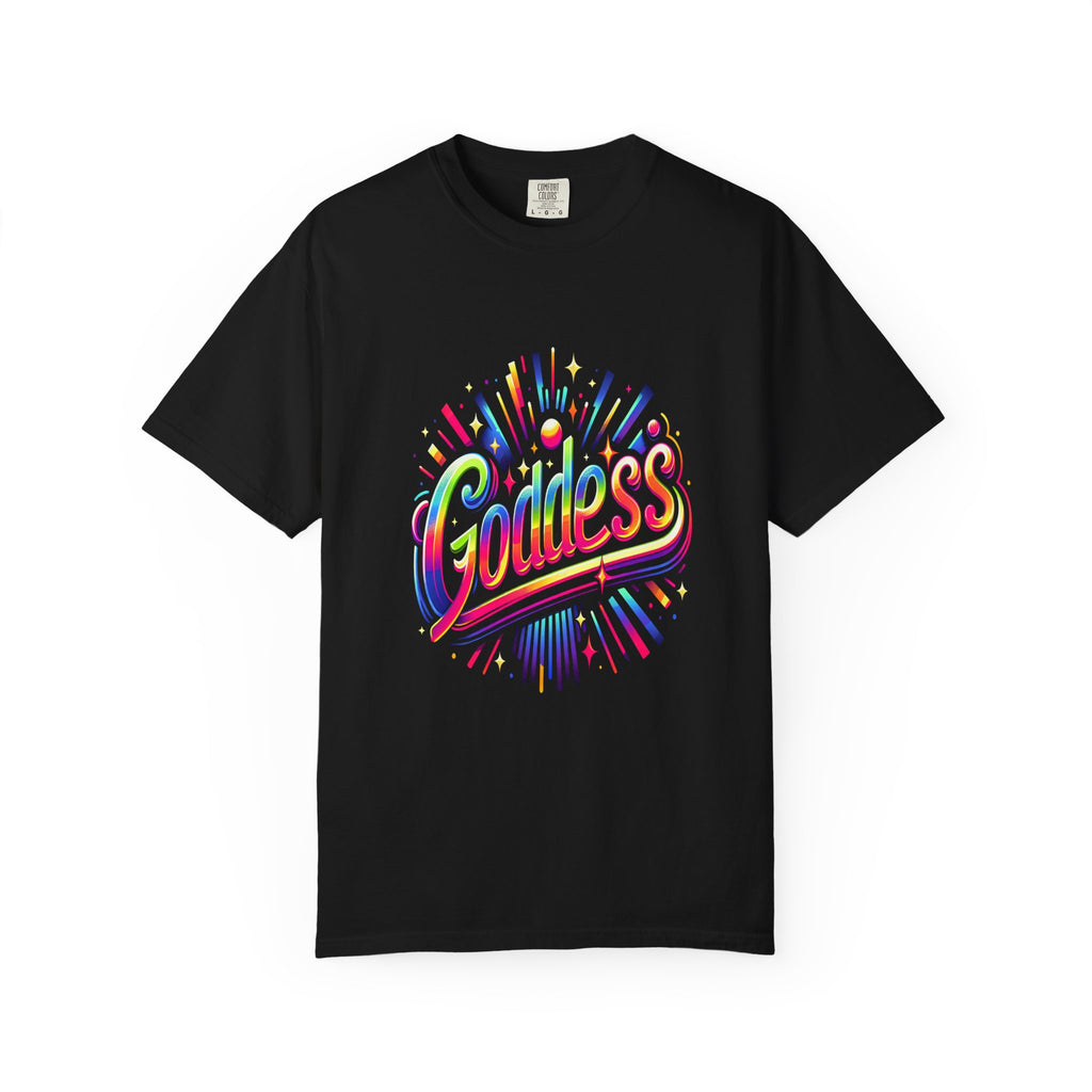 Unisex Garment-Dyed Goddess T-shirt