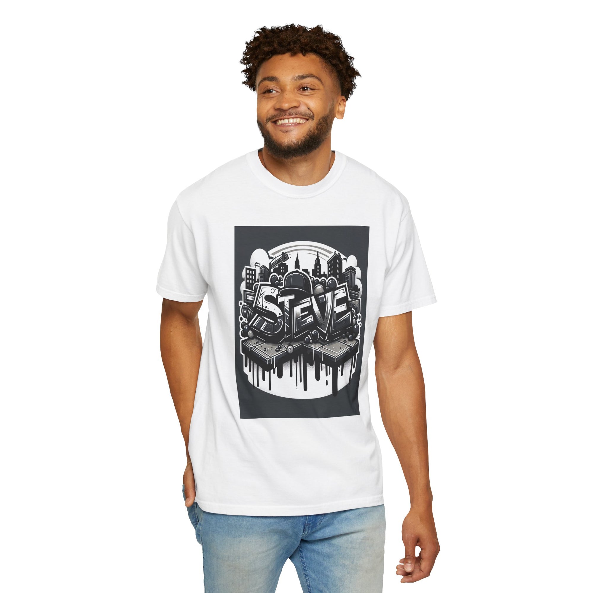 Unisex Name Steve Graphic Printed T-shirt