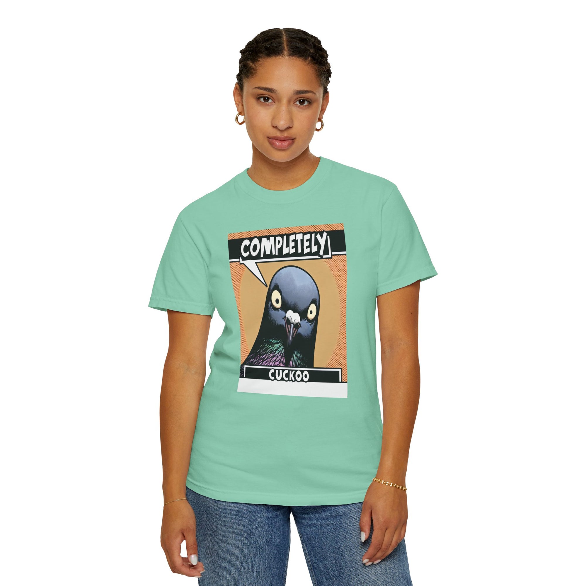 Unisex Completely Cuckoo Graphic Printed T-shirt