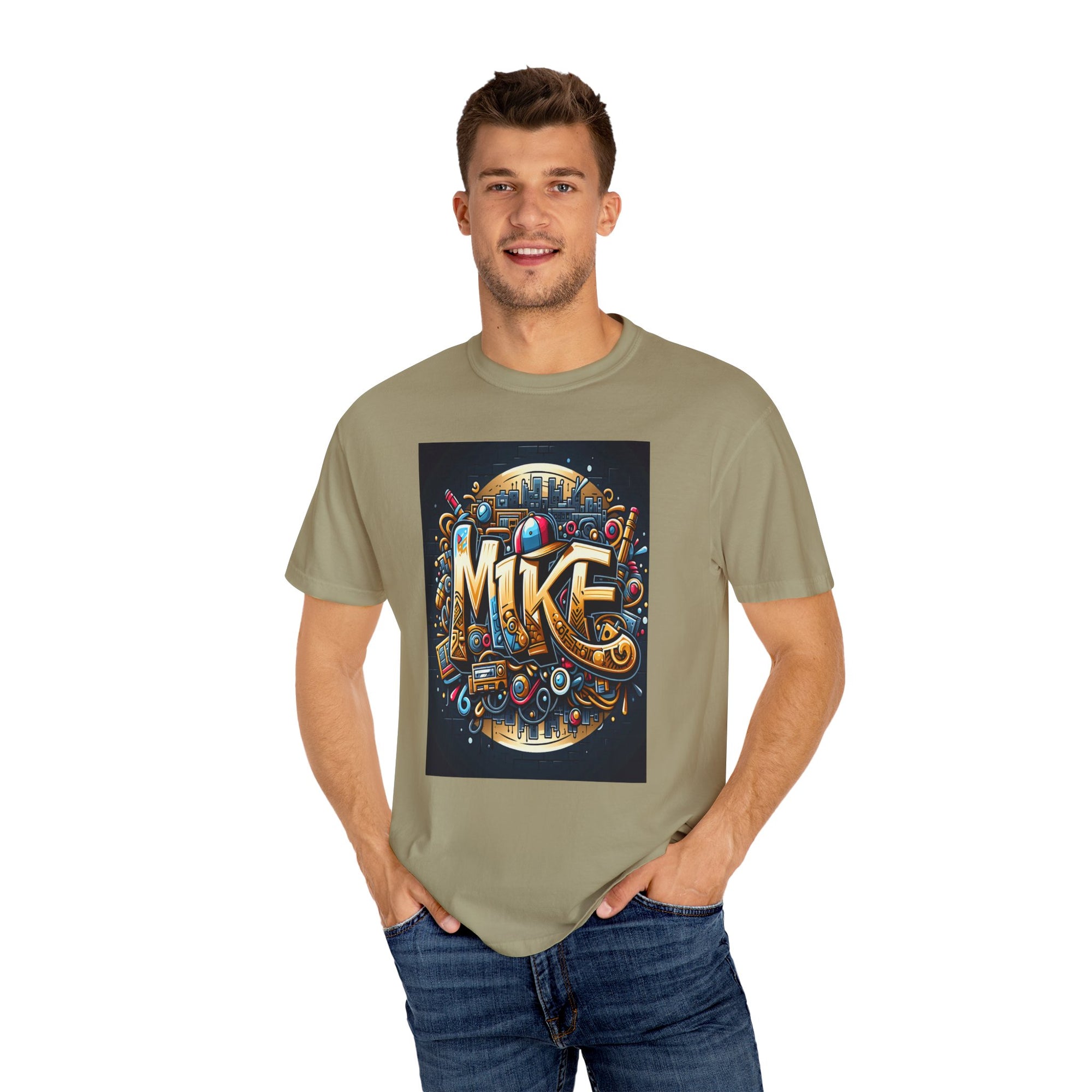 Unisex Name Mike Graphic Printed T-shirt