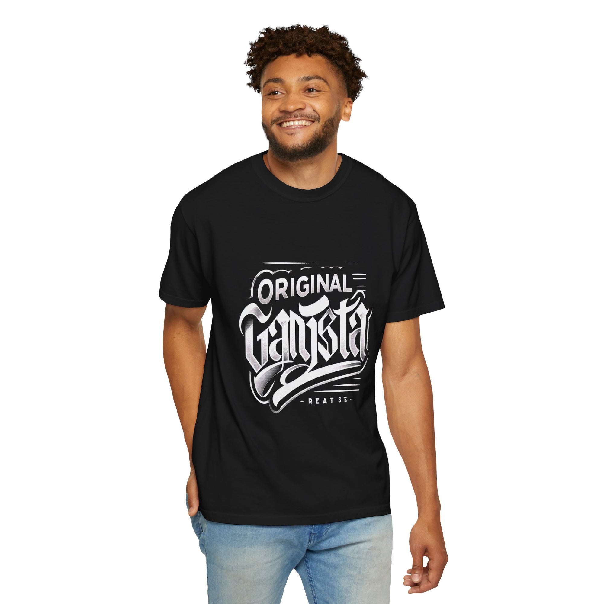 Unisex Garment-Dyed Original Gangsta T-shirt
