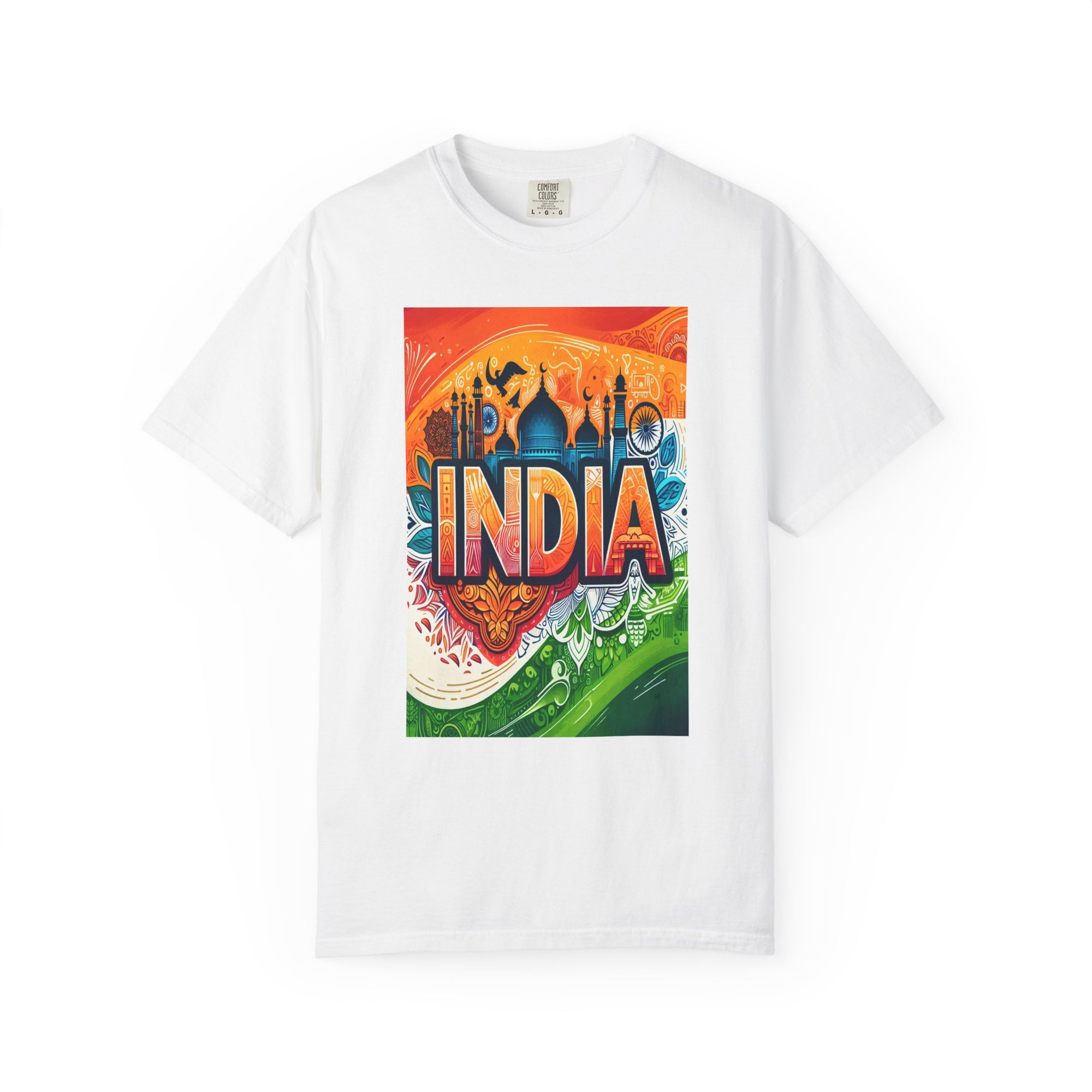 Unisex India Printed T-shirt
