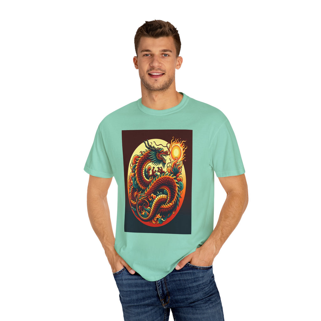Unisex Dragon Graphic Printed T-shirt