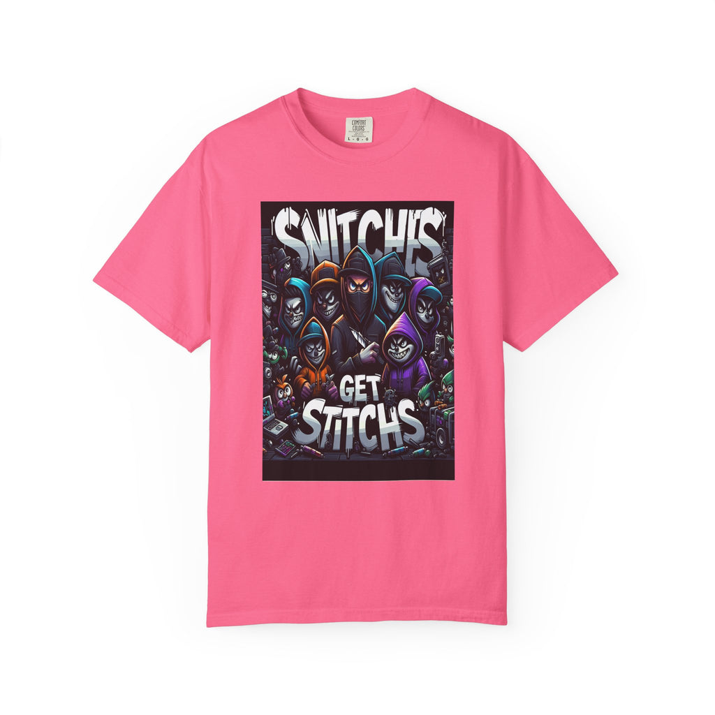 Unisex Snitches get Stitches Graphic Printed T-shirt
