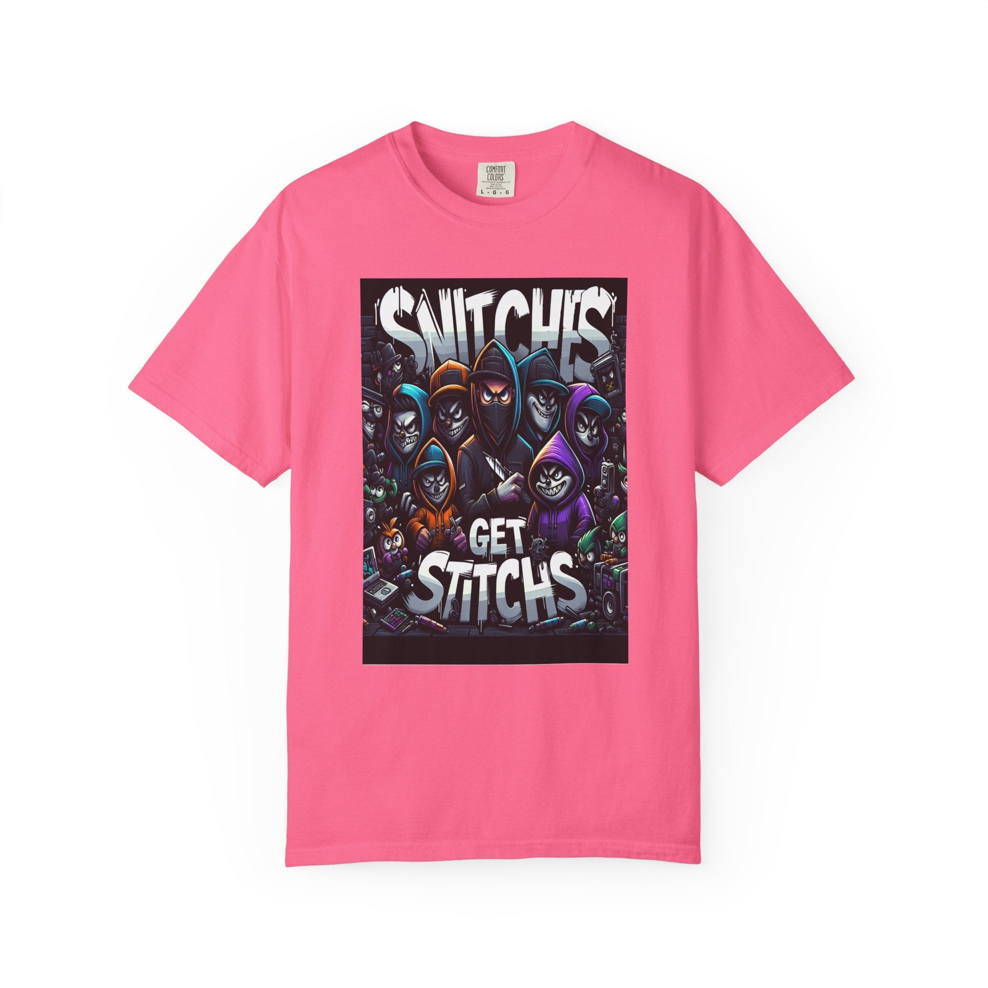 Unisex Snitches get Stitches Graphic Printed T-shirt