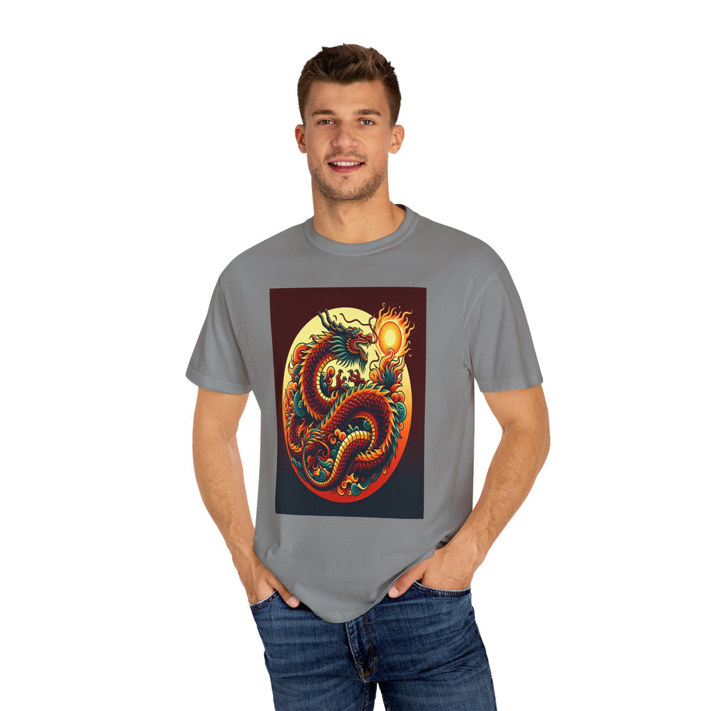 Unisex Dragon Graphic Printed T-shirt