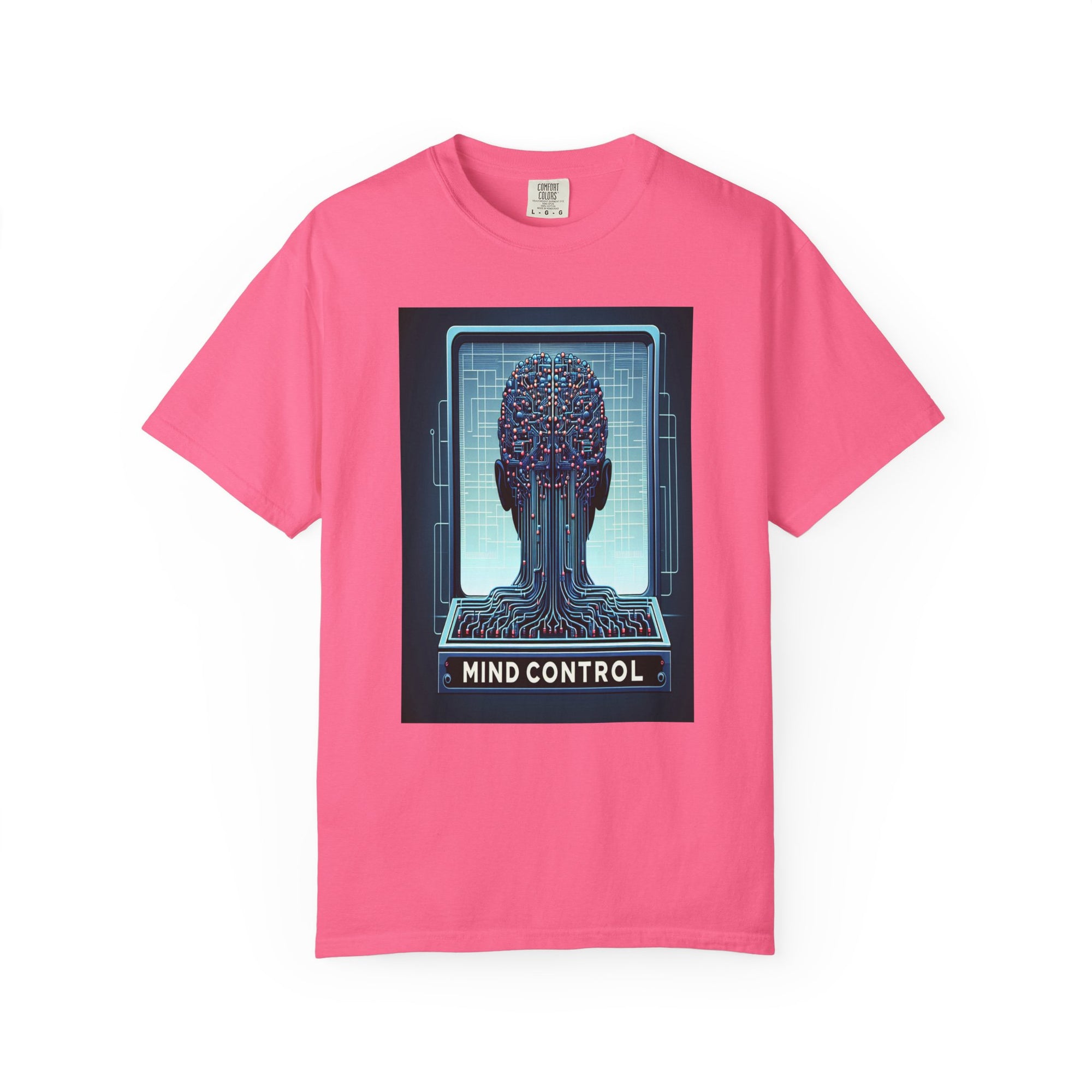 Unisex Mind Control Graphic Printed T-shirt