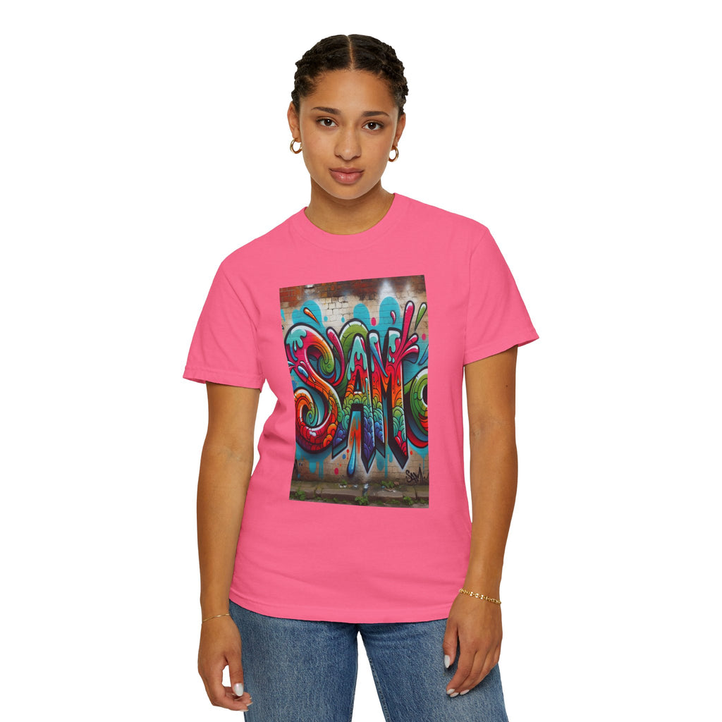 Unisex Name Sam Graphic Printed T-shirt