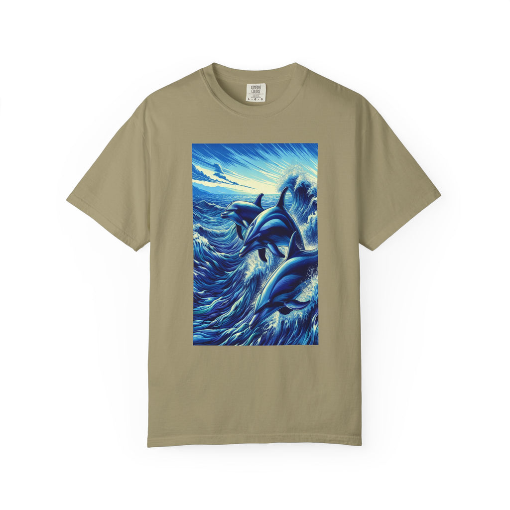 Unisex Dolphins Graphic Printed T-shirt