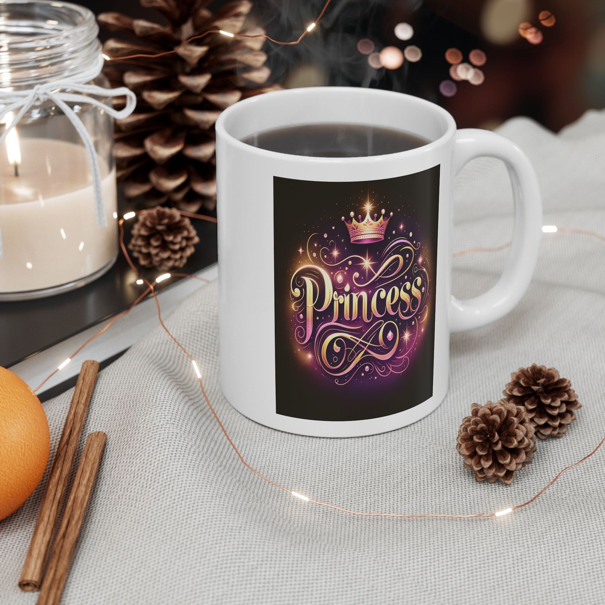 Princess Ceramic Mug, (11oz)