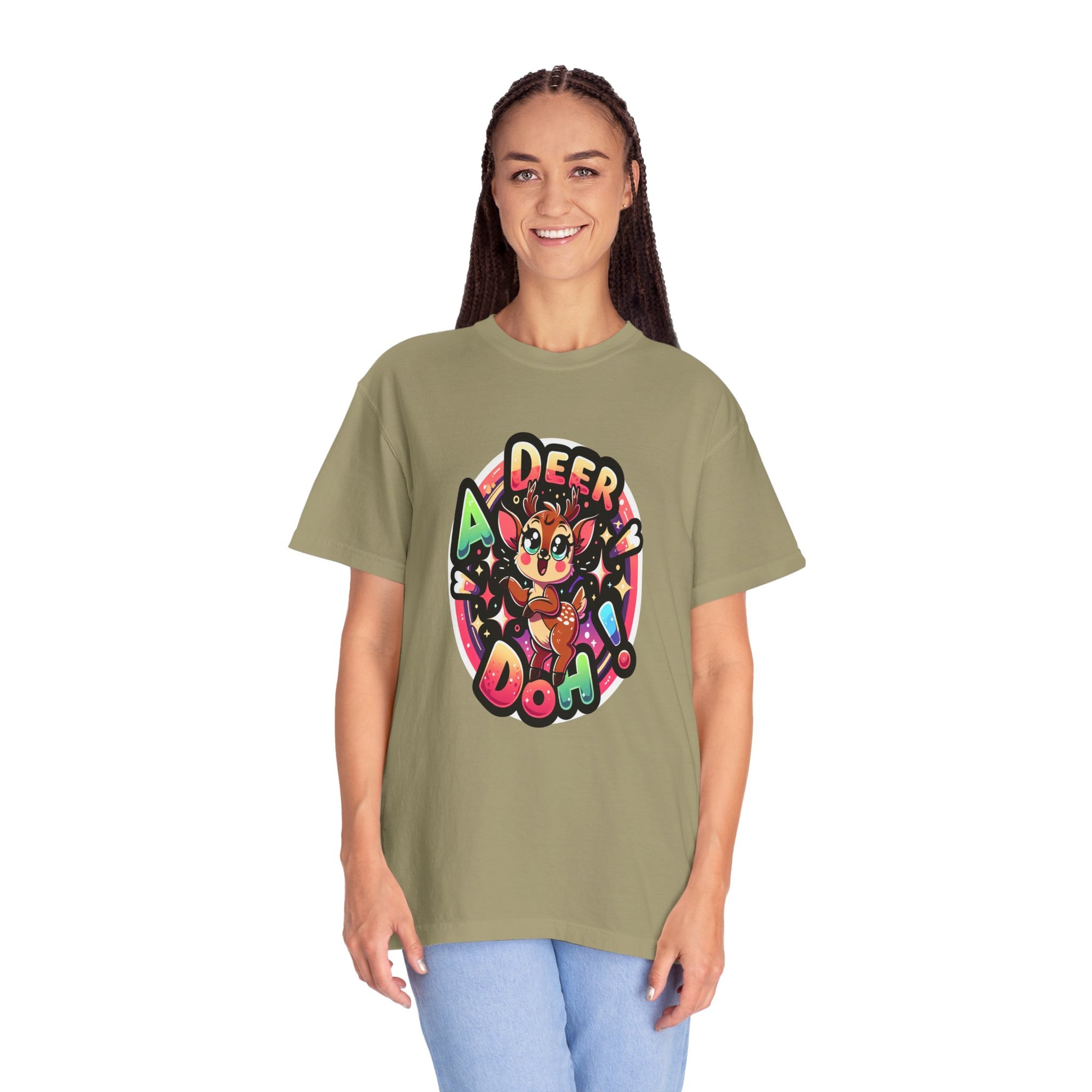 Unisex Deer a Doh Graphic Printed T-shirt