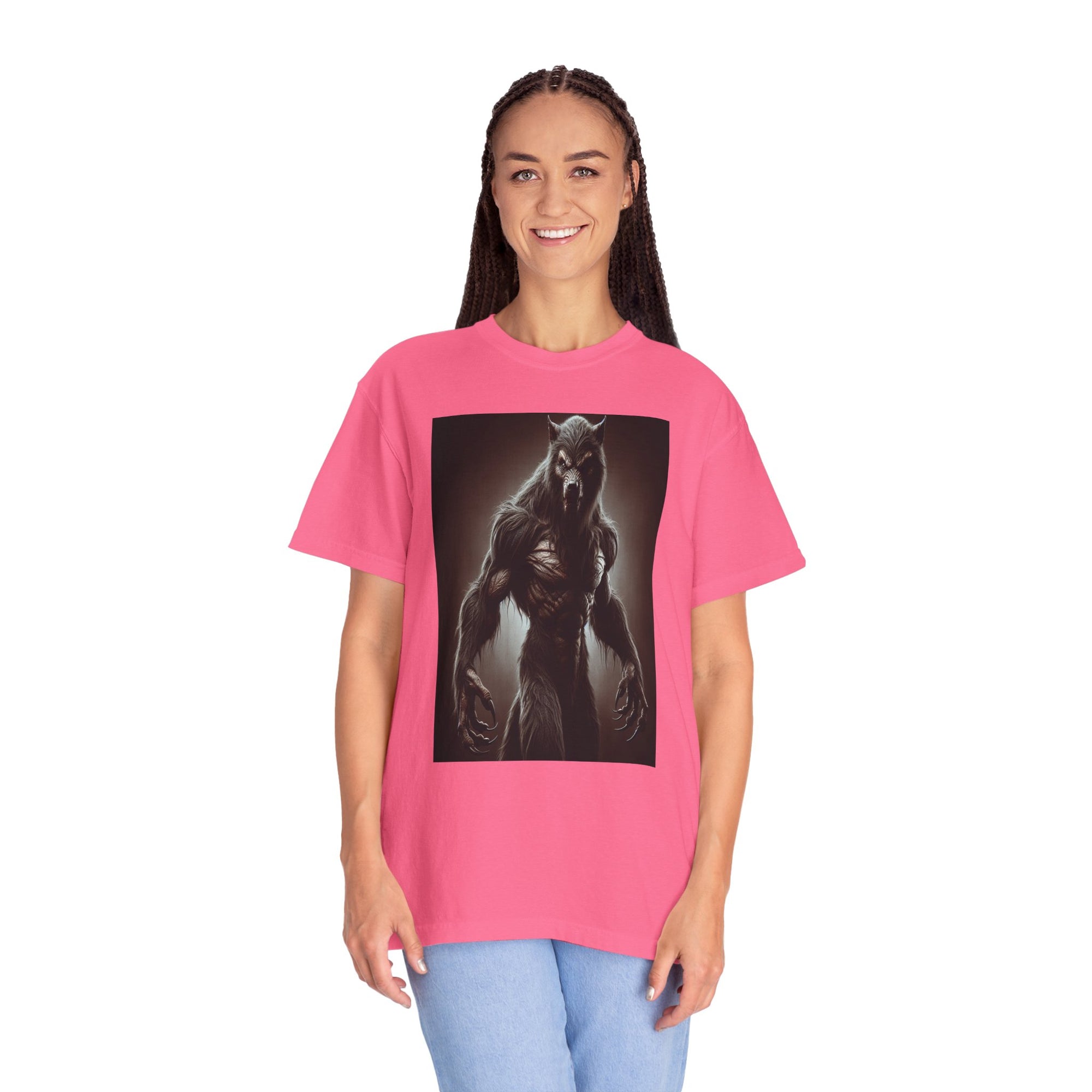 Unisex Werewolf Graphic Printed T-shirt