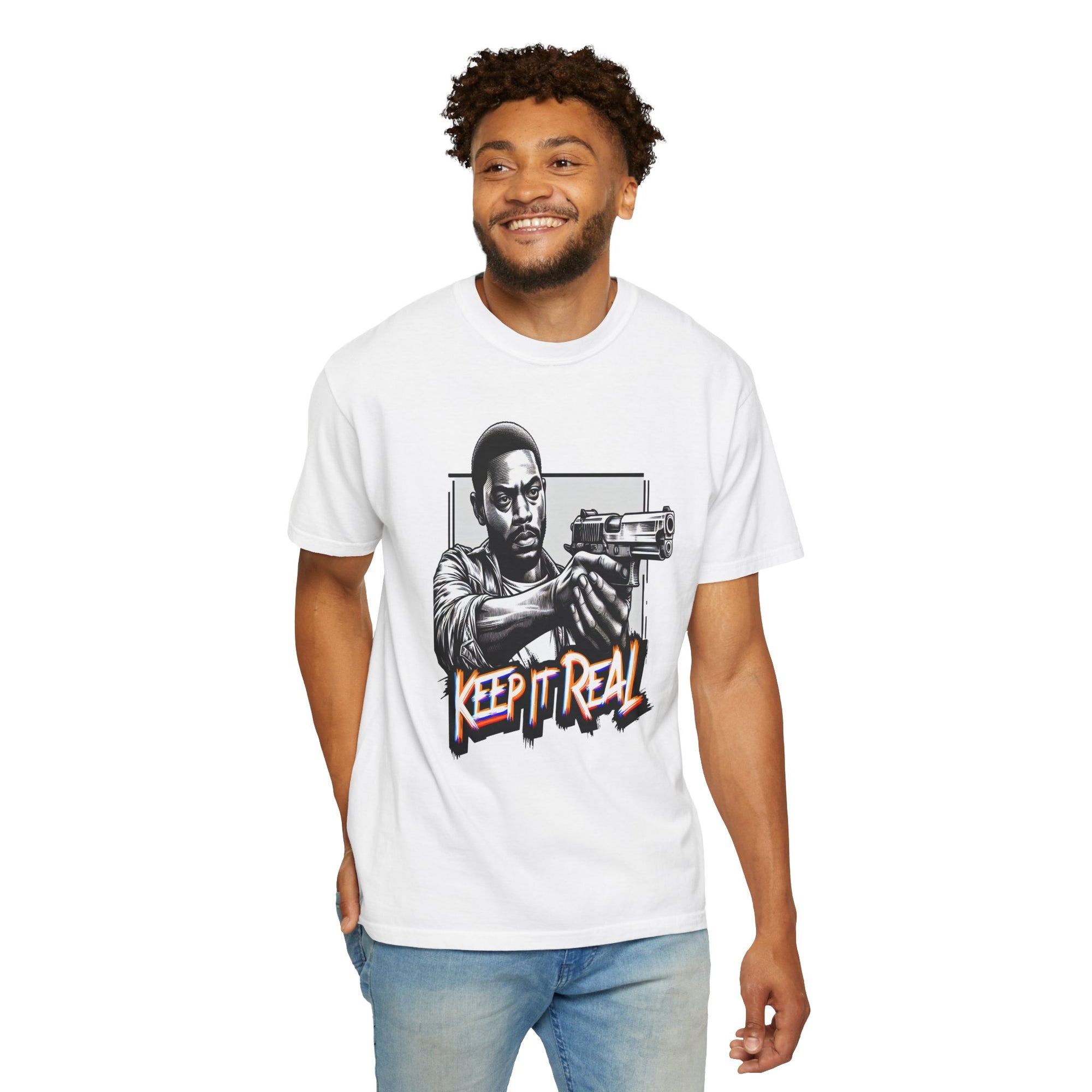Unisex Keep it Real Graphic Printed T-shirt