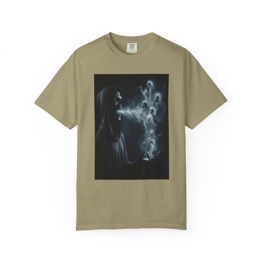 Unisex Grim Reaper Souls Graphic Printed T-shirt