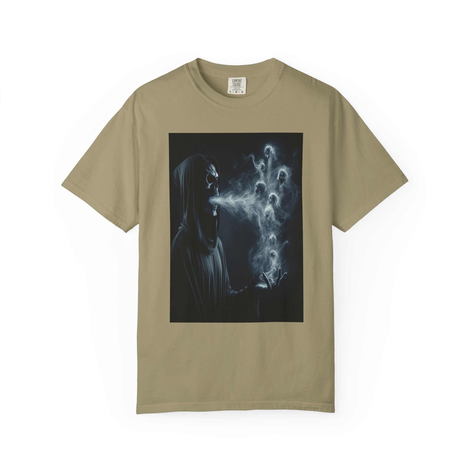 Unisex Grim Reaper Souls Graphic Printed T-shirt
