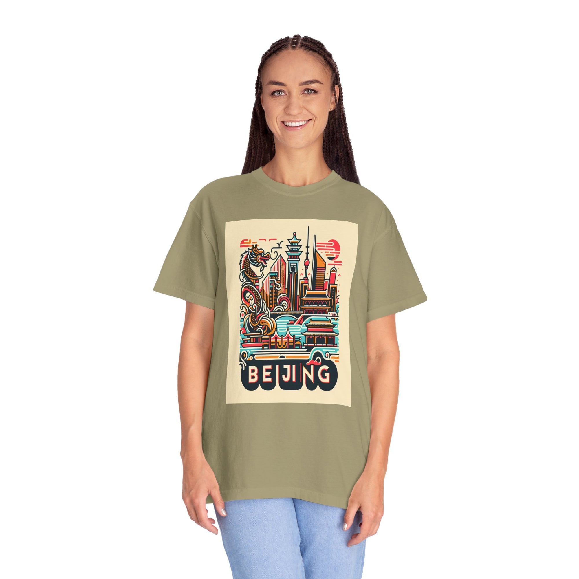 Unisex Beijing Printed T-shirt