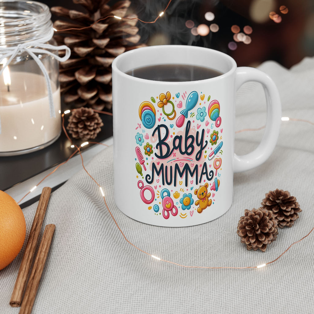 Ceramic Baby Mumma Mug, (11oz, 15oz)