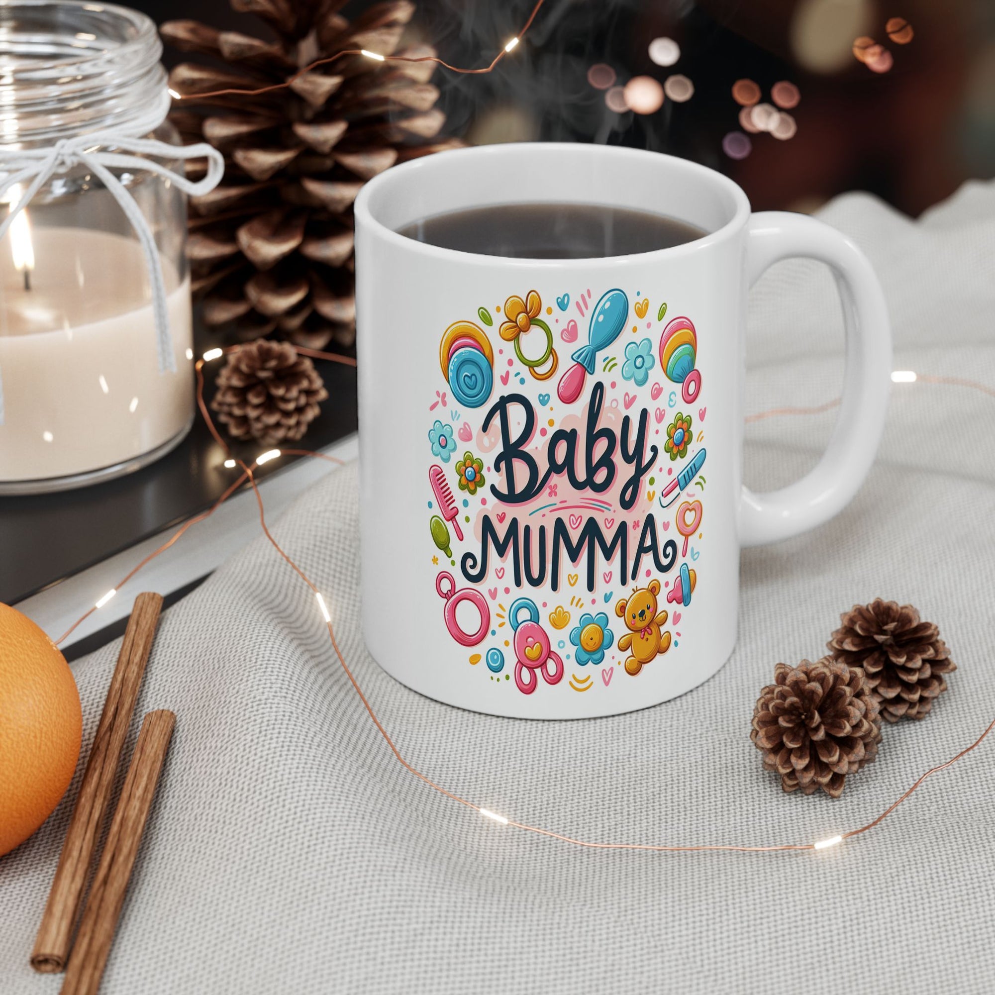 Ceramic Baby Mumma Mug, (11oz, 15oz)