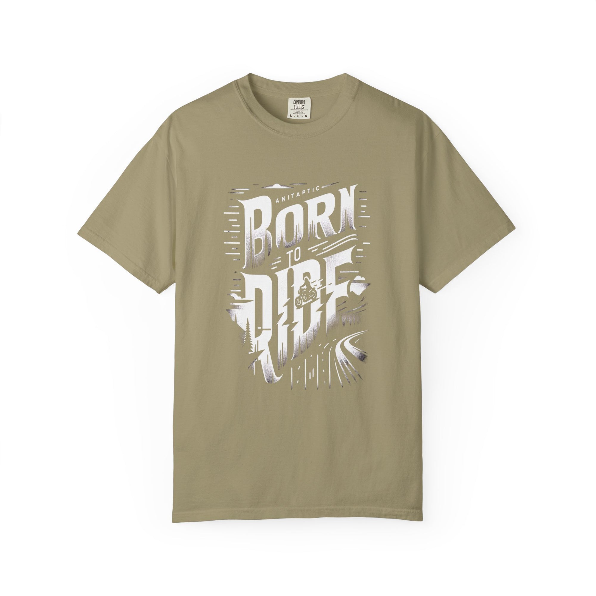 Unisex Garment-Dyed Born to Ride T-shirt
