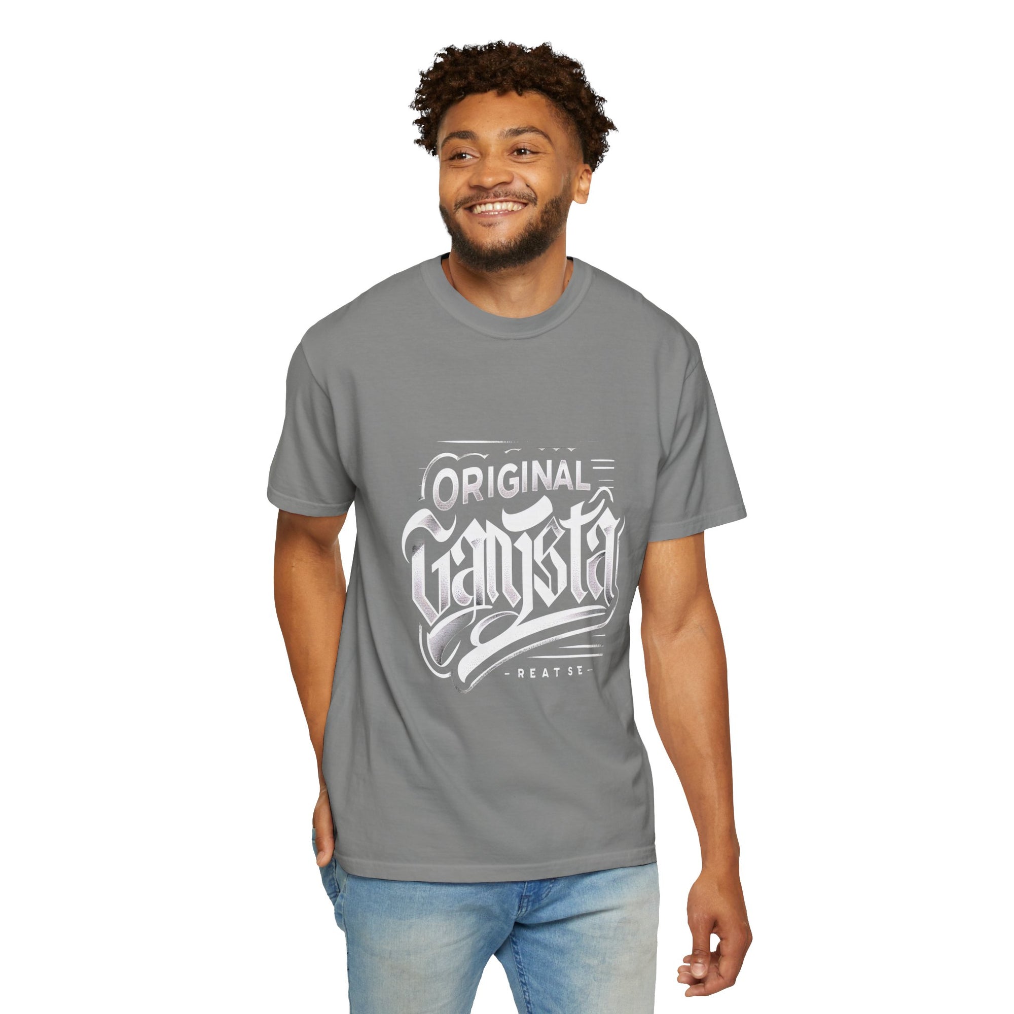 Unisex Garment-Dyed Original Gangsta T-shirt