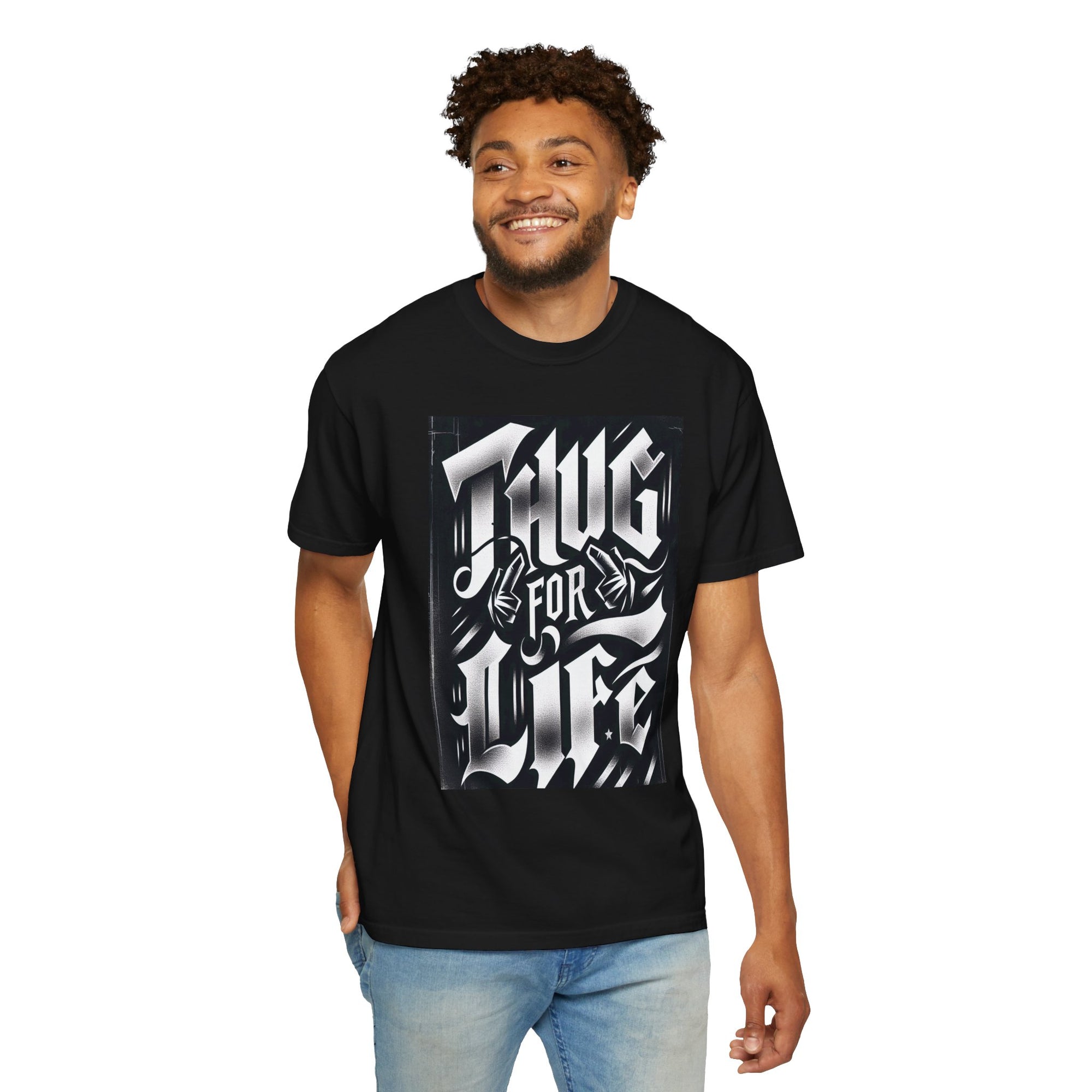 Unisex Garment-Dyed Thug for Life T-shirt