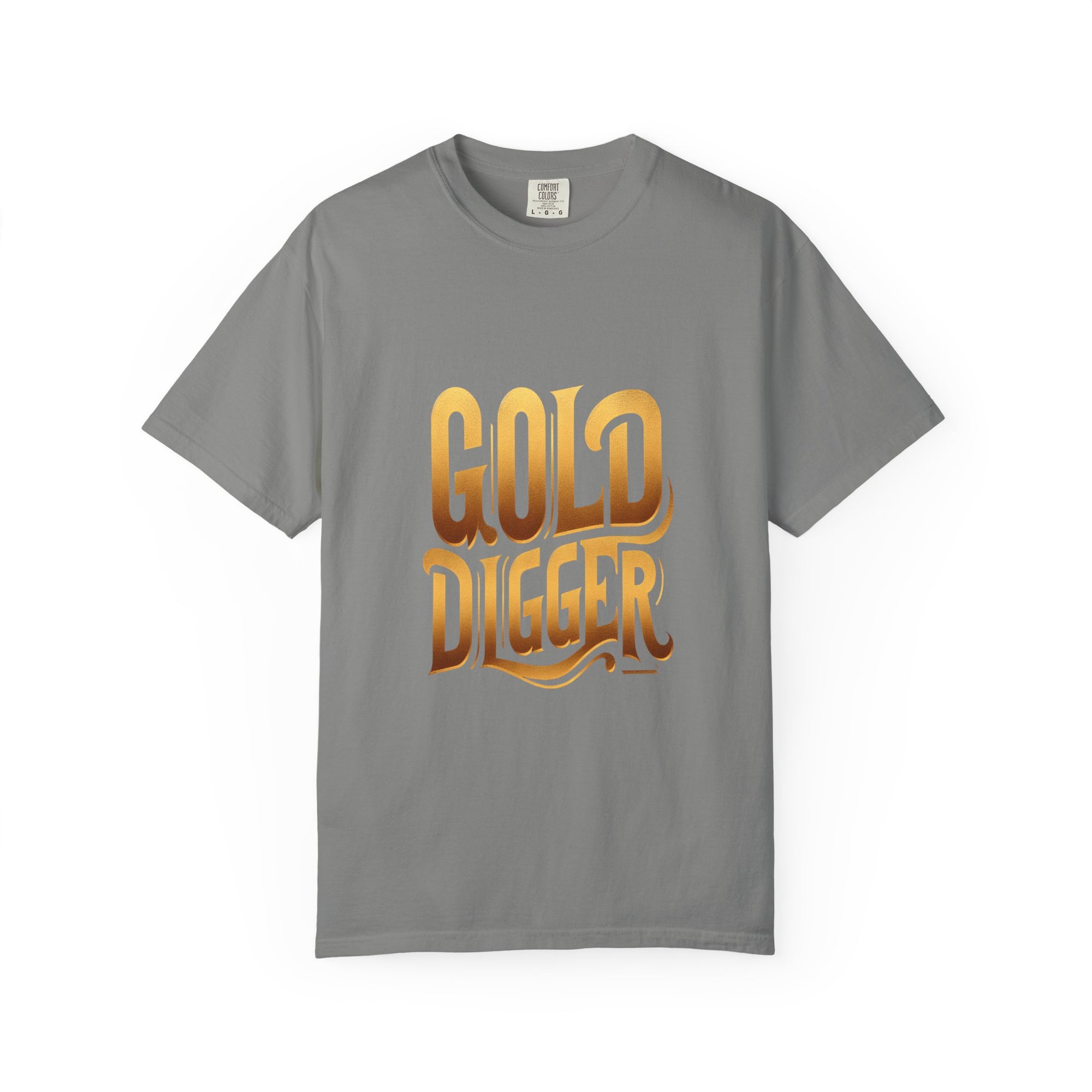 Unisex Garment-Dyed Gold Digger T-shirt