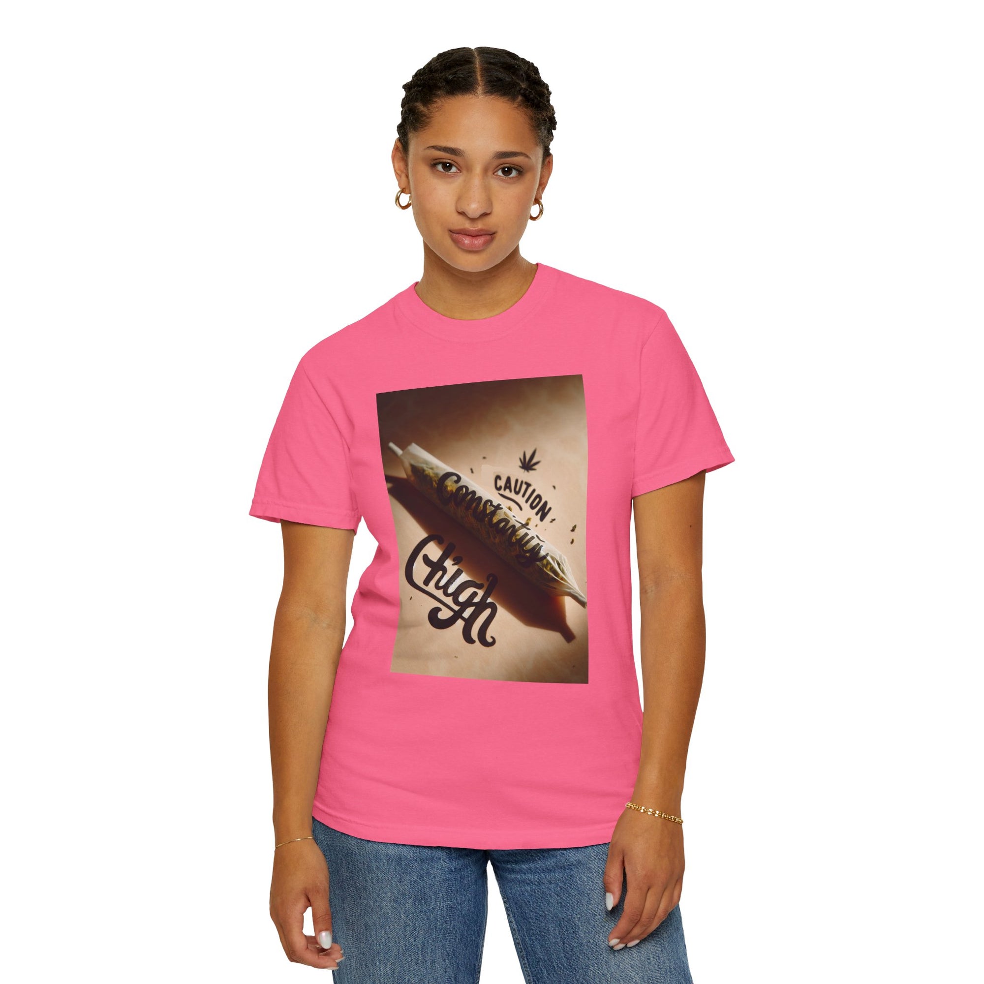 Unisex Constantly High Graphic Printed T-shirt