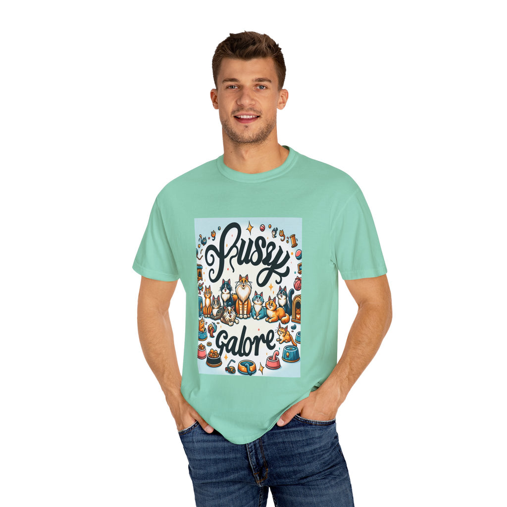 Unisex Pussy Galore Graphic Printed T-shirt